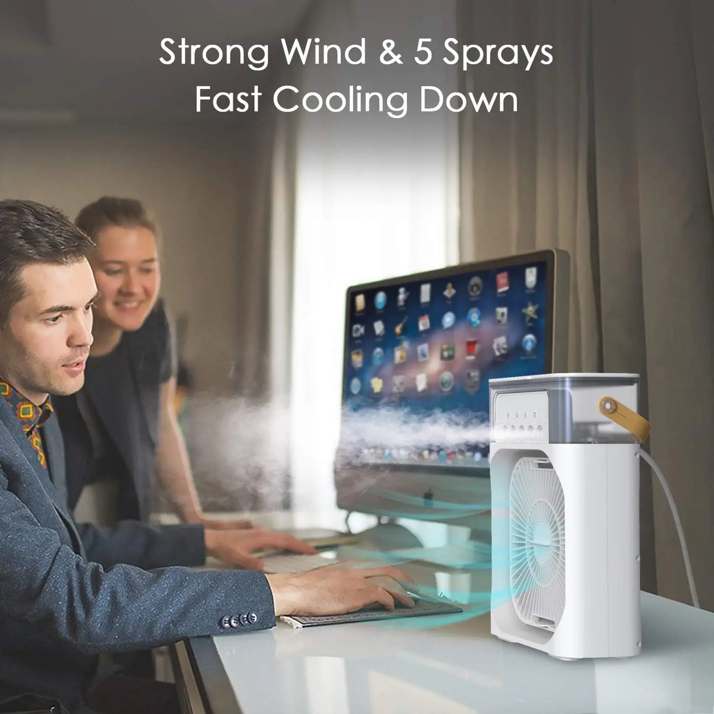 InstaBreeze™ Portable Cooling Humidifier Fan Spring/Summer Special ✨🧊