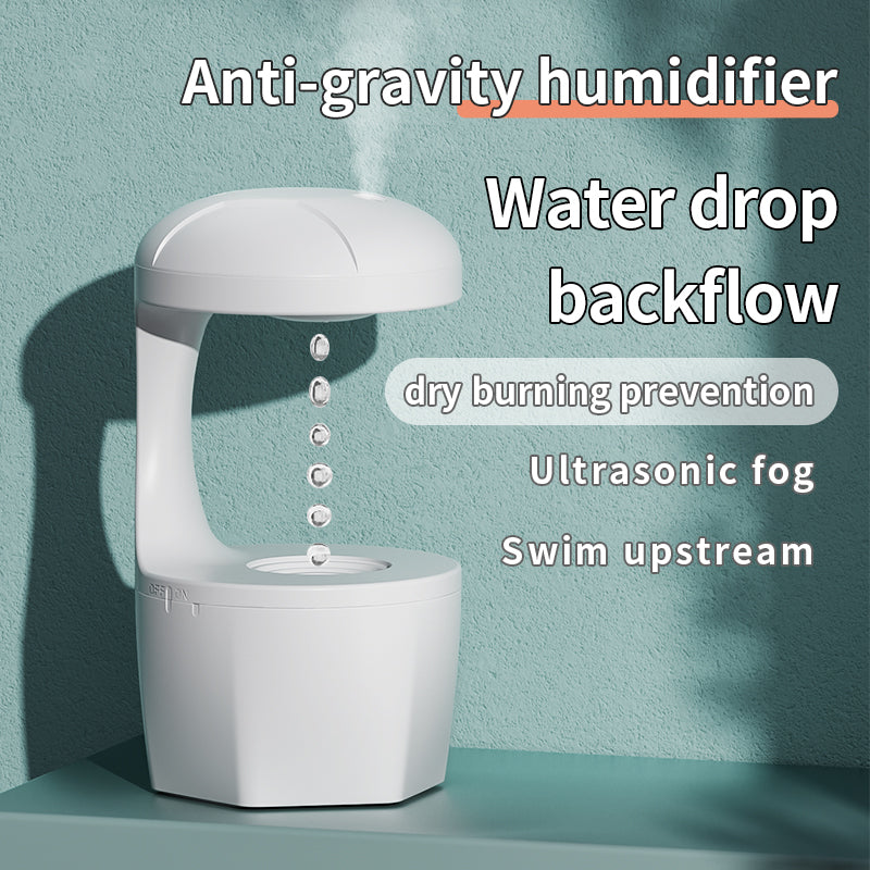 HydroSpace™ Silent Anti-Gravity Droplet Humidifier